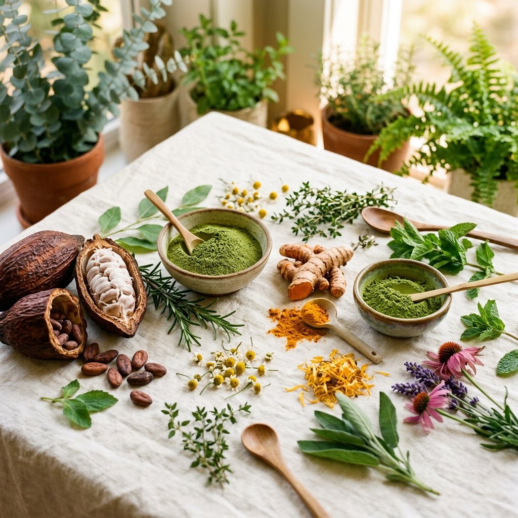 Ingredientes botánicos naturales